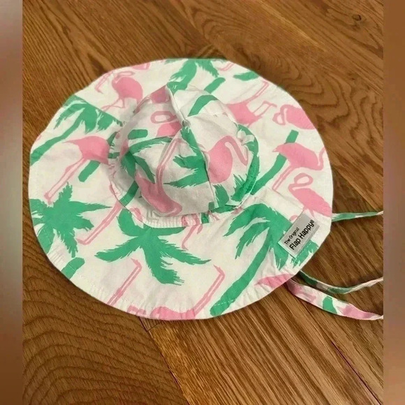 UPF 50+ The Flap Happy Floppy Baby Hat size Small - Picture 2 of 7